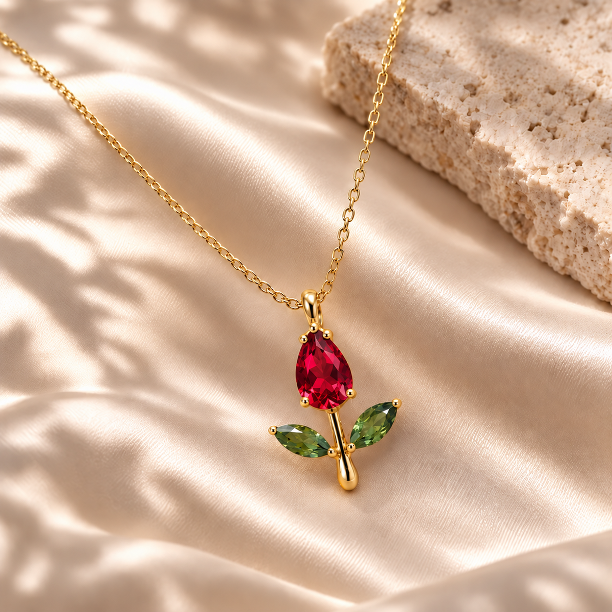 Bloom Gem Necklace