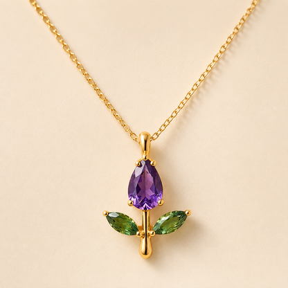 Bloom Gem Necklace