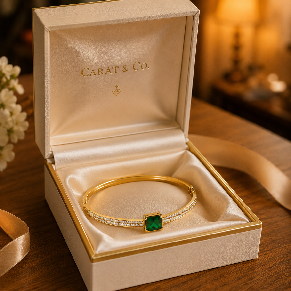 Emerald Royale Bangle