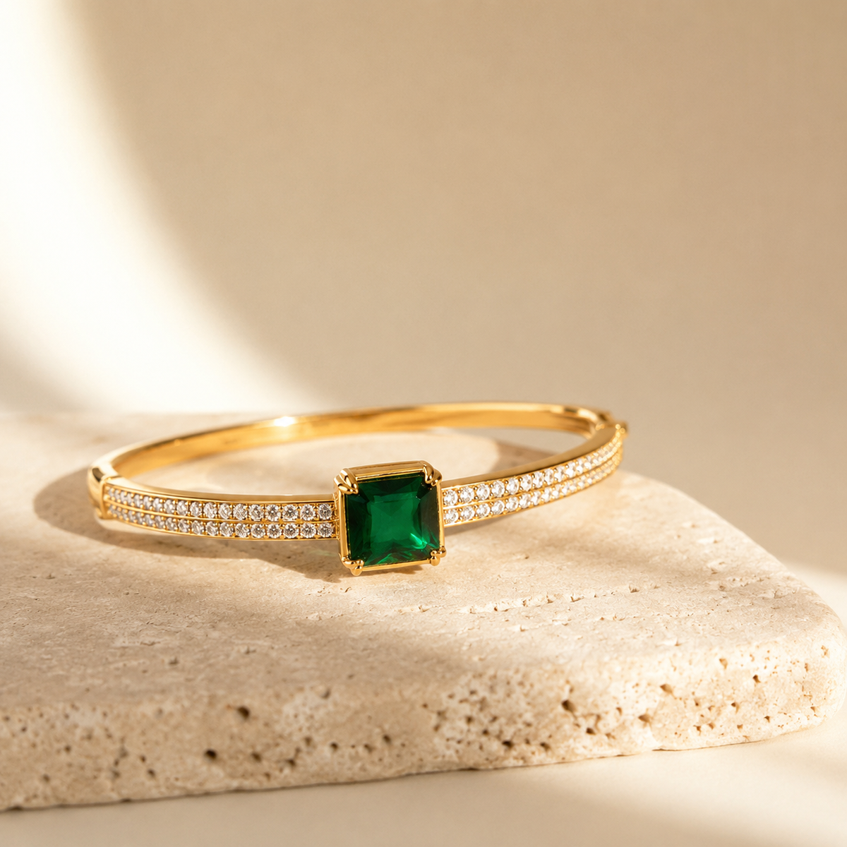 Emerald Royale Bangle