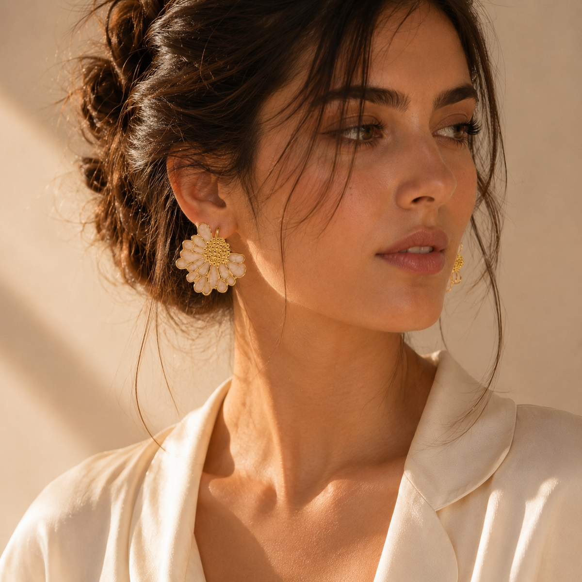 Blush Blossom Earrings