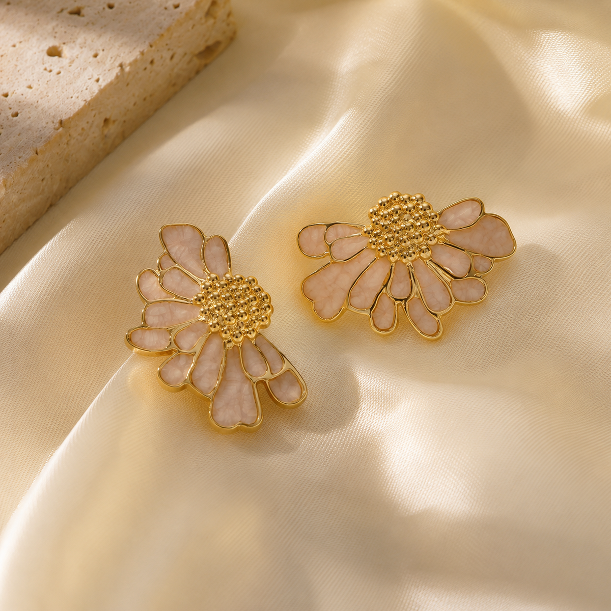 Blush Blossom Earrings