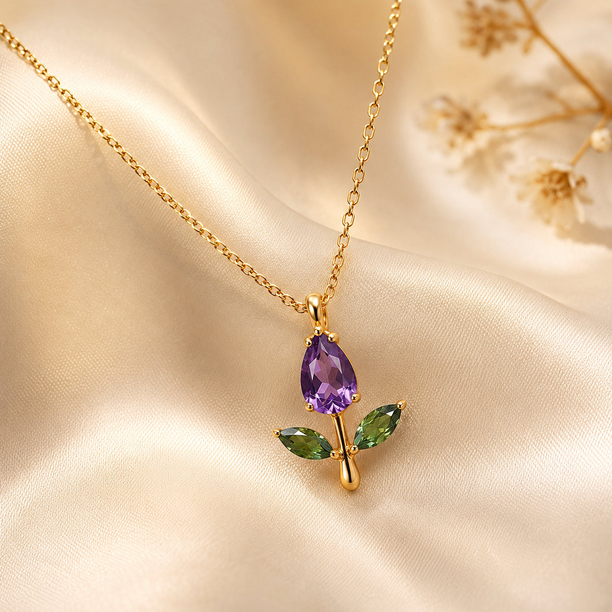 Violet Grace Necklace