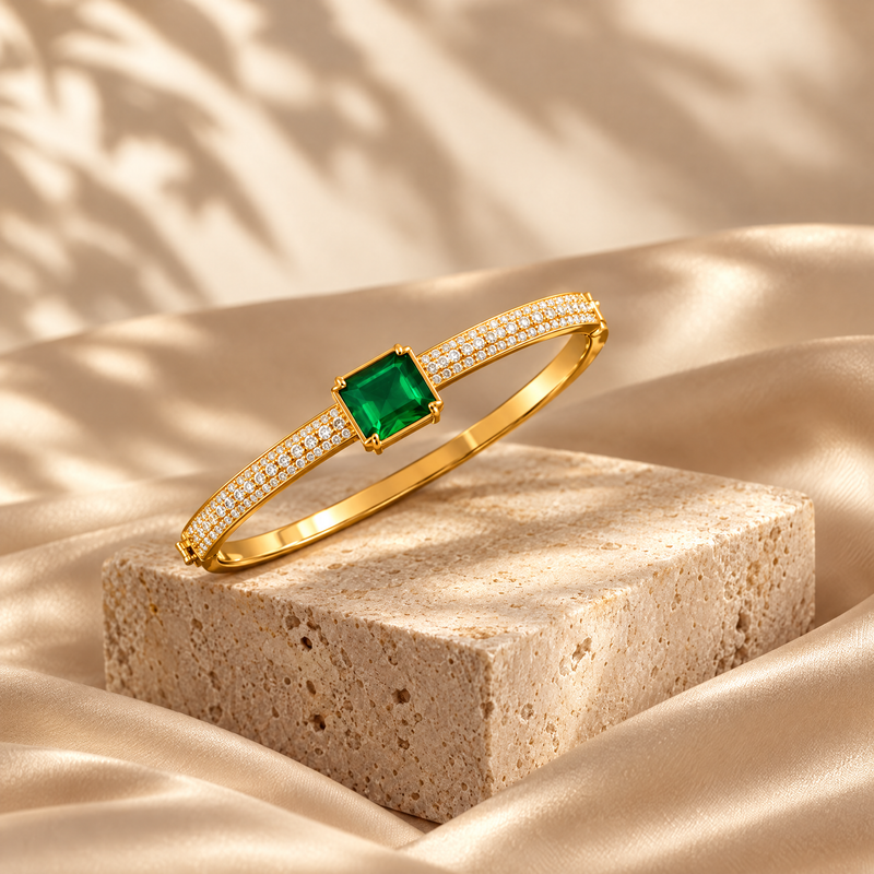 Emerald Royale Bangle